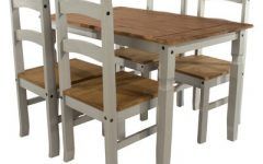 20 Photos Nolea 29.53'' Pine Solid Wood Dining Tables