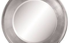 Silver Round Wall Mirrors