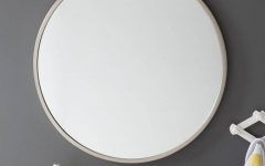 2024 Best of White Round Wall Mirrors