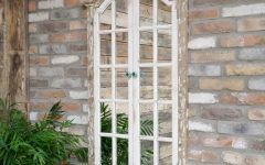 15 The Best Window Cream Wood Wall Mirrors