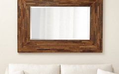 15 Best Ideas Wood Wall Mirrors