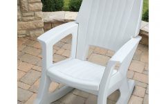 Top 15 of White Resin Patio Rocking Chairs