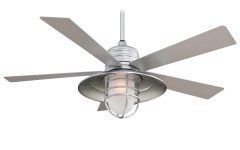 15 Photos Outdoor Ceiling Fans with Bright Lights