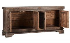 Reclaimed Pine & Iron 72 Inch Sideboards