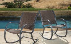  Best 15+ of Wicker Rocking Chairs Sets