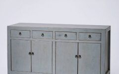 Grey Wood Sideboard