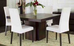 Top 20 of Contemporary 4-seating Square Dining Tables