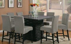 Bistro Transitional 4-seating Square Dining Tables