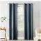 Cooper Textured Thermal Insulated Grommet Curtain Panels