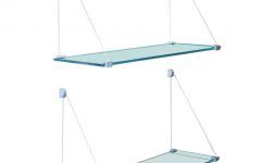 12 Inspirations Suspended Glass Shelf