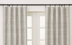 Luxury Collection Faux Leather Blackout Single Curtain Panels