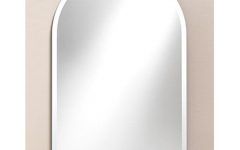 2024 Latest Crown Frameless Beveled Wall Mirrors