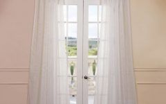The 50 Best Collection of Double Layer Sheer White Single Curtain Panels