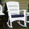 White Wicker Rocking Chairs