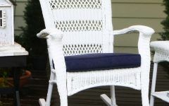 2024 Best of White Wicker Rocking Chairs