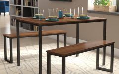 The 20 Best Collection of Frida 3 Piece Dining Table Sets