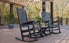 15 Best Ideas Patio Rocking Chairs Sets
