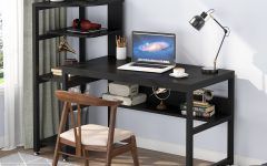 2024 Latest Black and Silver Modern Office Desks