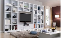Bookcase with Tv