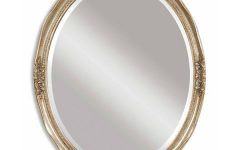 The Best Antique Silver Oval Wall Mirrors