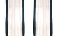 50 Collection of Vertical Colorblock Panama Curtains