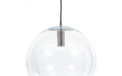 Clear Glass Ball Pendant Lights