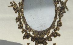 Aged Silver Vanity Mirrors