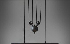 Double Pulley Pendant Lights