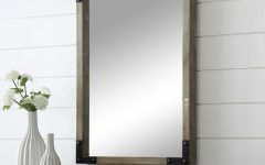 Rustic Industrial Black Frame Wall Mirrors