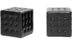 15 Best Collection of Black Ottomans