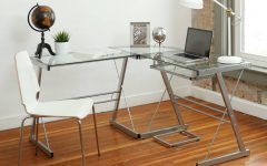 Metal and Glass Work Station Desks