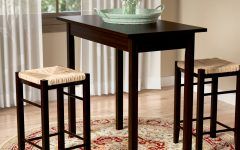 Top 20 of Tenney 3 Piece Counter Height Dining Sets