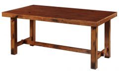 2024 Popular Rustic Country 8-seating Casual Dining Tables
