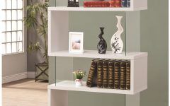 2024 Popular Bookcases with Tempered Glass