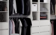 Wardrobes with 3 Shelving Towers