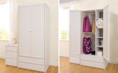 Double Rail Wardrobes with Drawers