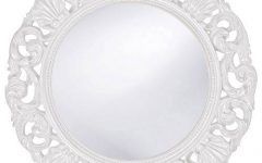 White Round Mirrors