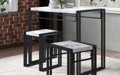 Debby Small Space 3 Piece Dining Sets