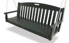 The 20 Best Collection of Outdoor Furniture yacht Club 2-person Recycled Plastic Outdoor Swings