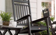 Outdoor Rocking Chairs with Table